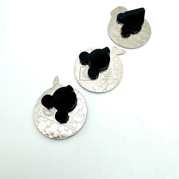 Hidden Mickey Disney Pin Set Of 3 Peter Pan Captain Hook Smee Wendy Tinkerbell - Picture 2 of 5